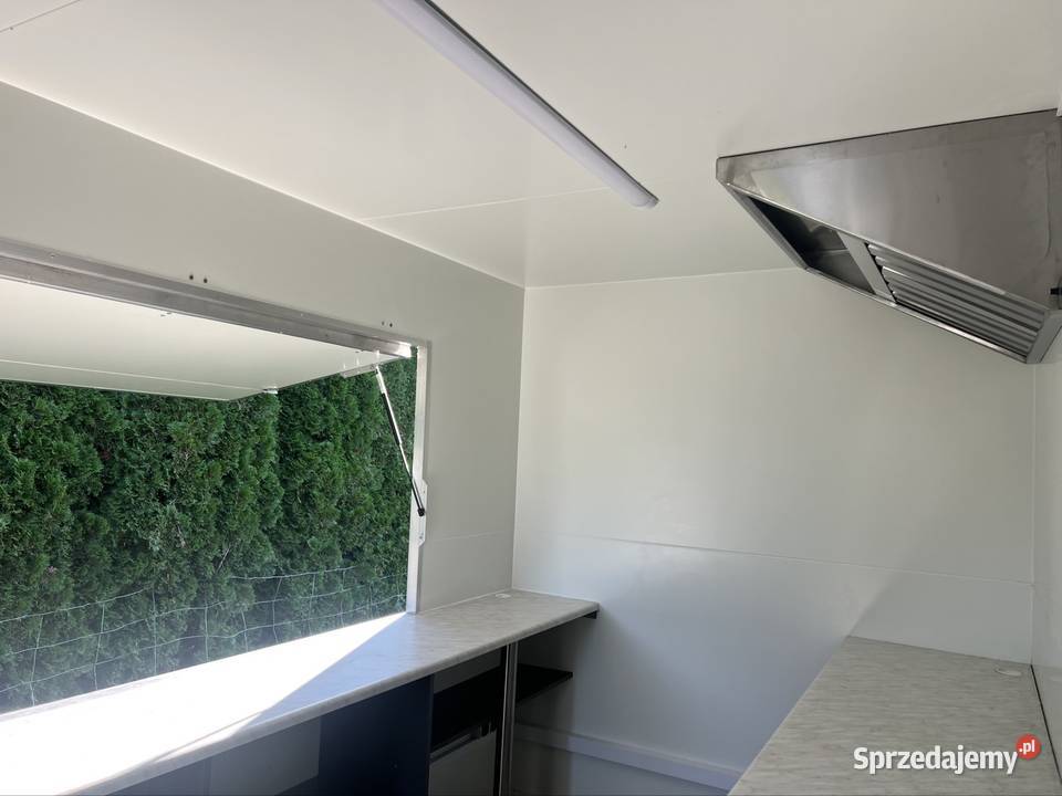 PRZYCZEPA GASTRONOMICZNA 350m NOWA instalacja Szczecin