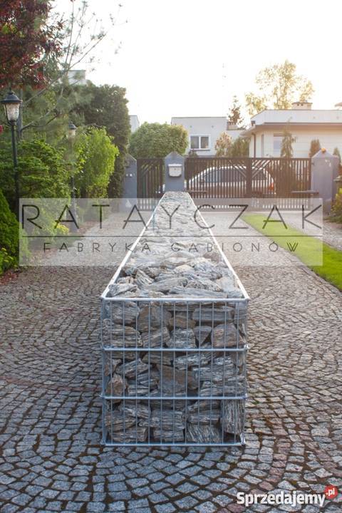 Słup wys 080m Słupek Gabiony GABION GABIONOWY ocynk Toruń