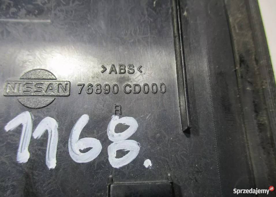 NISSAN 350Z LISTWA OZDOBNA OSŁONA SŁUPKA PRAWA osobowe Nowy Tomyśl