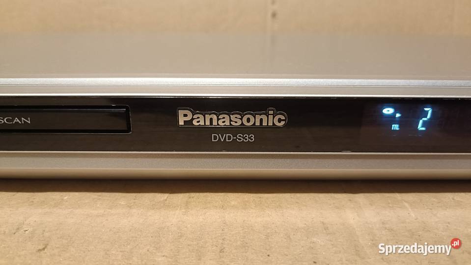 PANASONIC DVDS33 odtwarzacz bez pilota Poznań