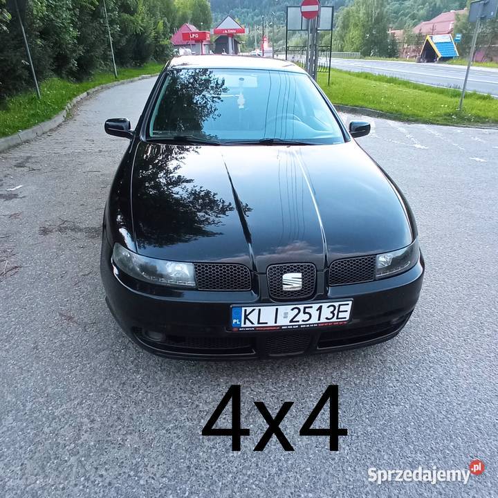 Seat Leon 19Tdi arl 150 Cupra 4x4 Recaro Zarejestrowany w Polsce Mszana Dolna