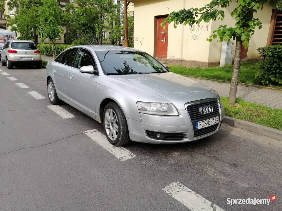 Audi a6 c6 24v6 z LPG Zamiana ładny stan manualna A6 Oleśnica