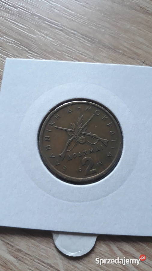 2 Drachmy Grecja 1976 r1978 r1986 r Konin