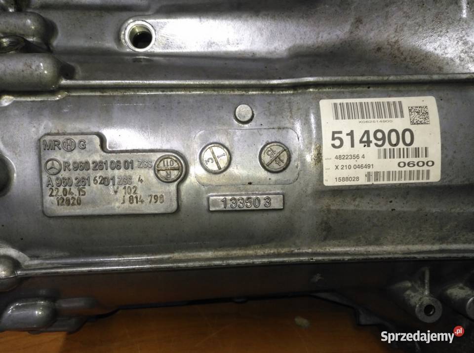 ACTROS MP4 OBUDOWA SKRZYNI BIEGÓW A9602610801 ciężarowe Kargowa