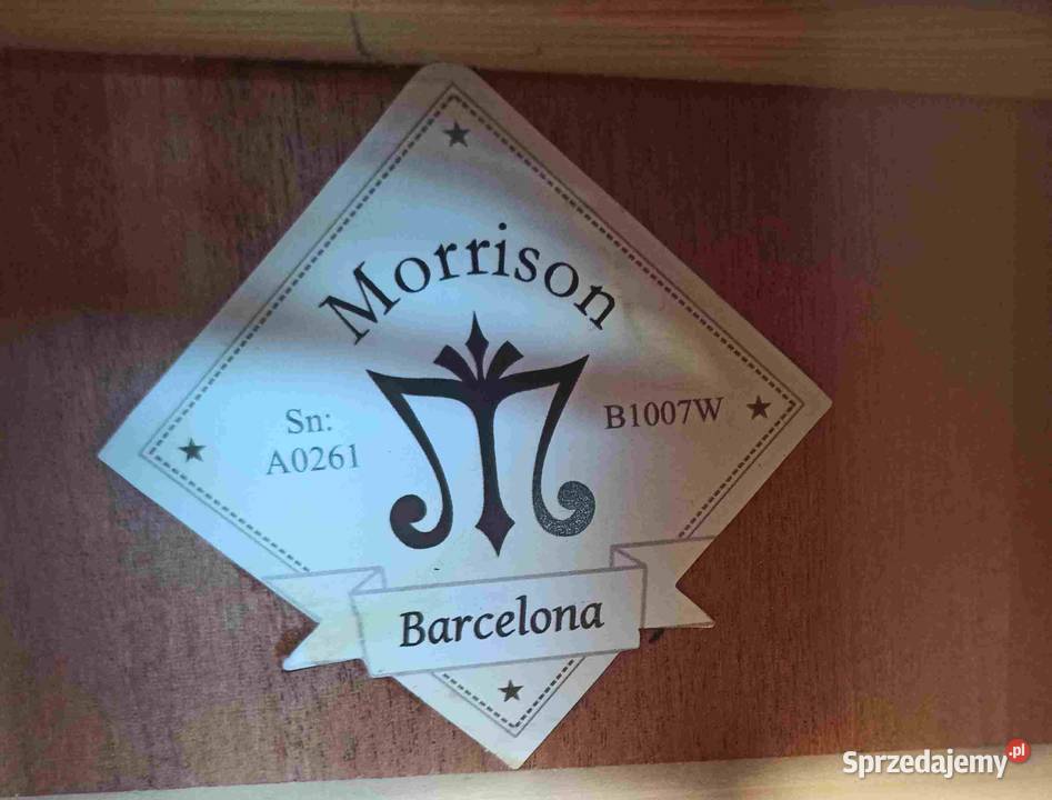 Nowa gitara akustyczna Barcelona B1007W Tuszyn