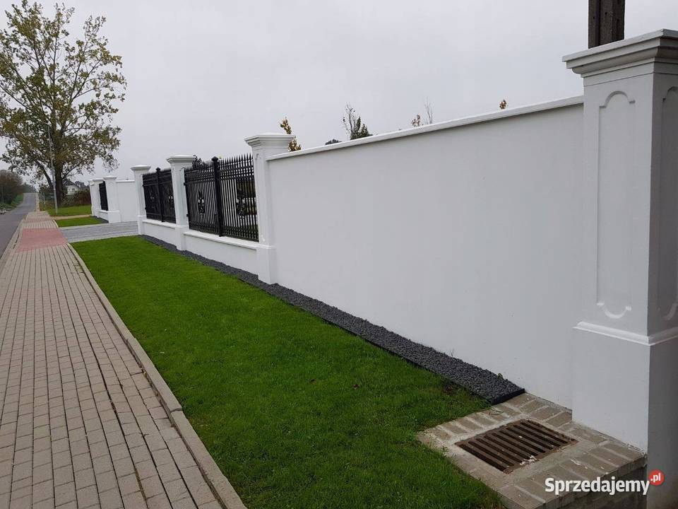 Ogrodzenia DworkoweSłupkiMurki Betonowe Stylowe dolnośląskie Wrocław sprzedam