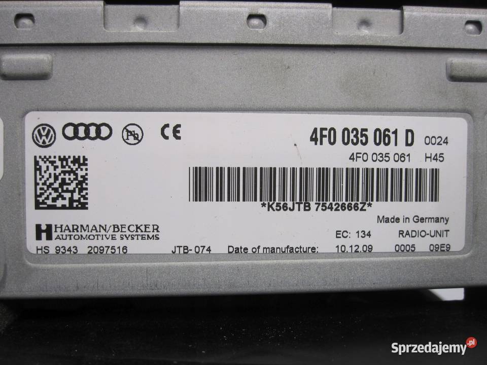AUDI A6 C6 A4 B8 Q5 Q7 moduł tuner radia Kielce
