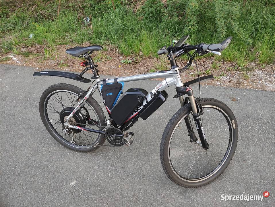 Rower elektryczny ebike 1500 wat Zasięg 100 Gąbin