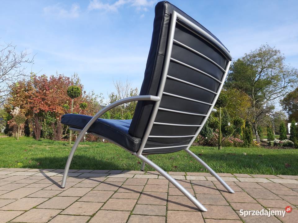 designerski fotel Harvink skóra