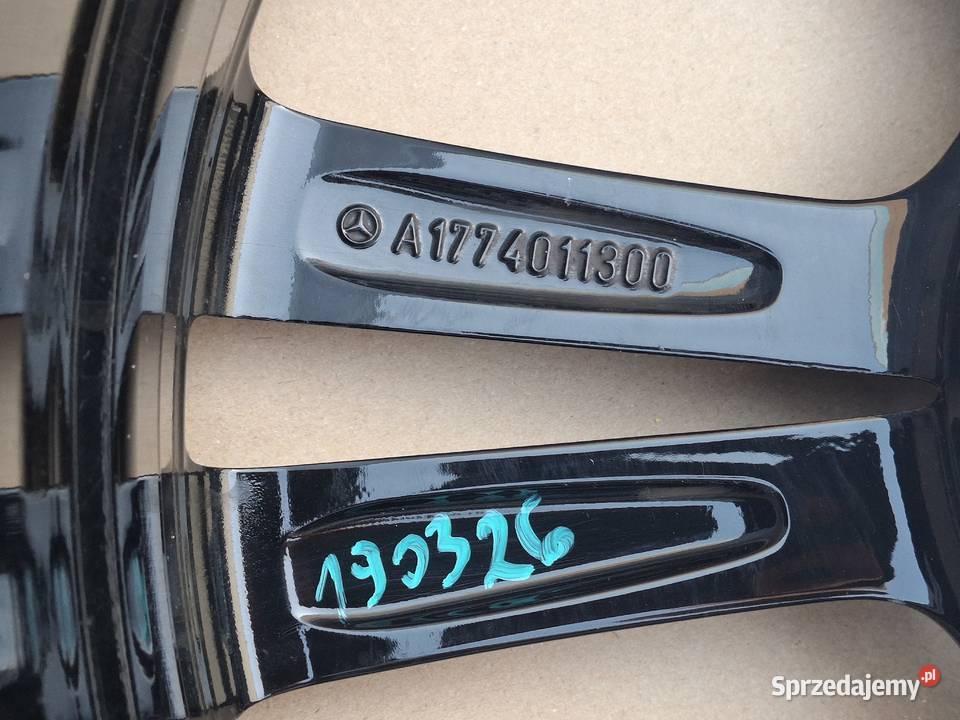 MERCEDES AKLASA W177 FELGA ALUFELGA 18 5X112 lubuskie Bieleń