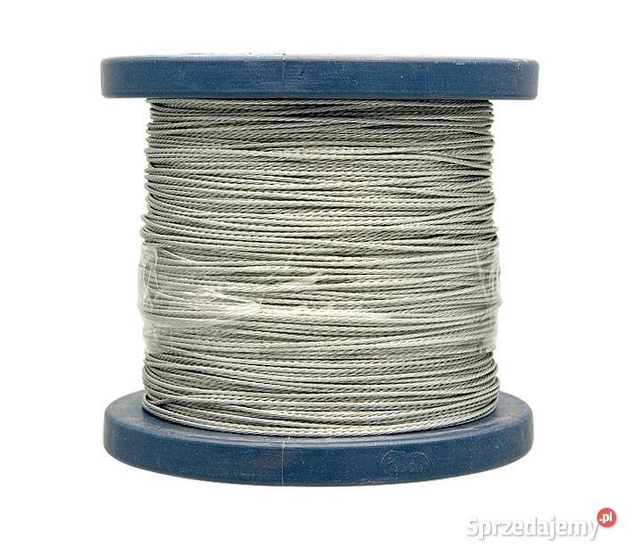 Lina stalowa 16mm splot 6x37 ocynkowana Złotów