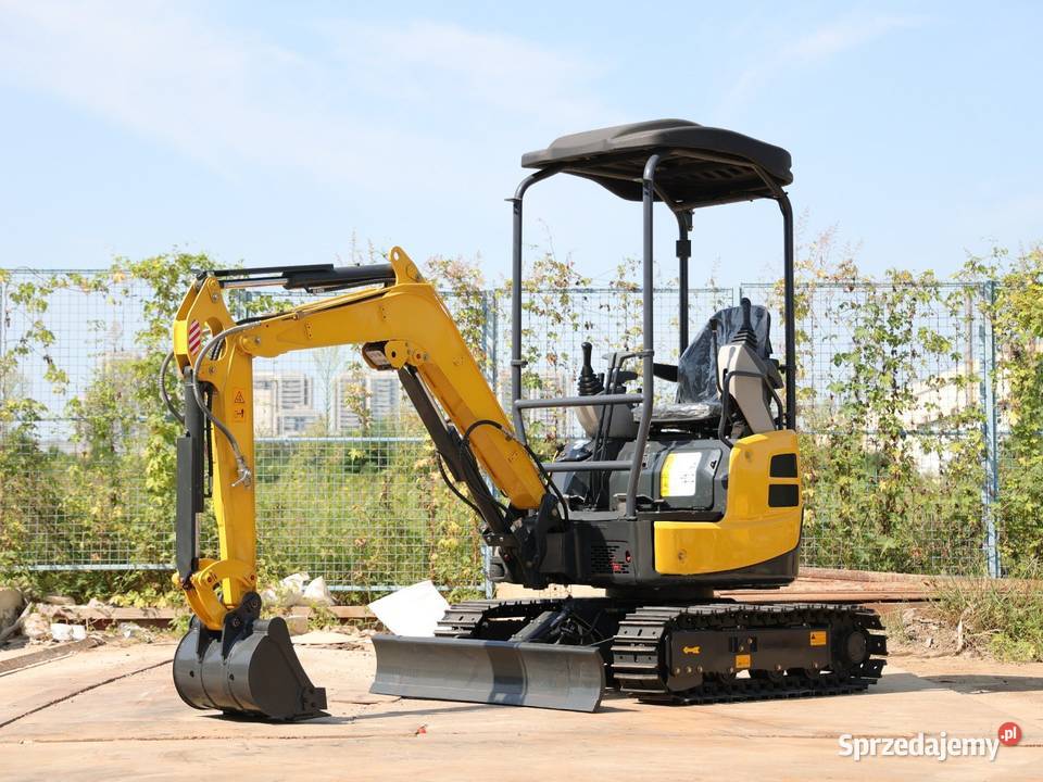 Minikoparka 2 t Mller Machinery MB 20 S silnik Pleszew