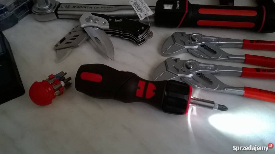 Zestaw narzędzi Wurth Bosch KWB Nowe Skalmierzyce
