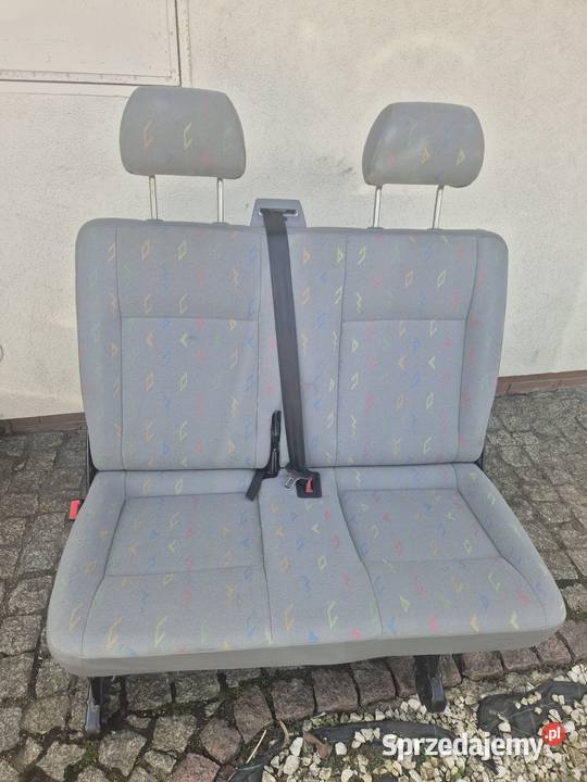 Siedzenie podwójne drugi rząd vw t5 dostawcze Krosno