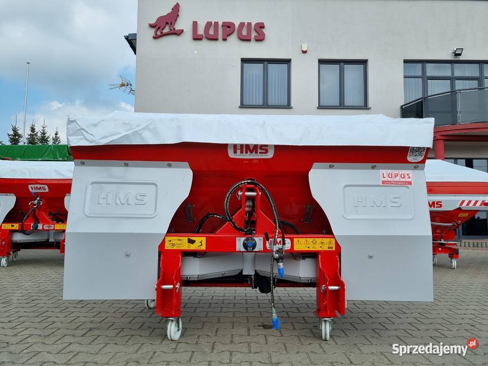 Rozsiewacz nawozu Dwutarczowy INOX plandeka nieuszkodzony Ciechanów