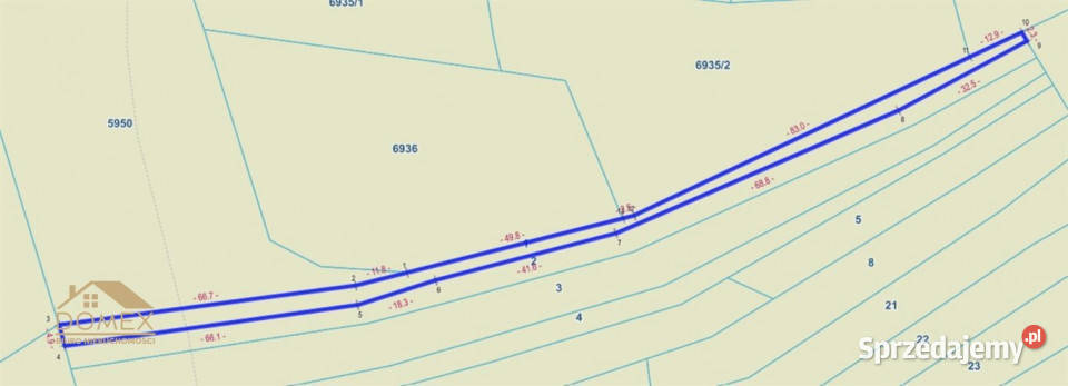 Ogłoszenie działka 807 metrów Sopotnia Wielka leśna śląskie