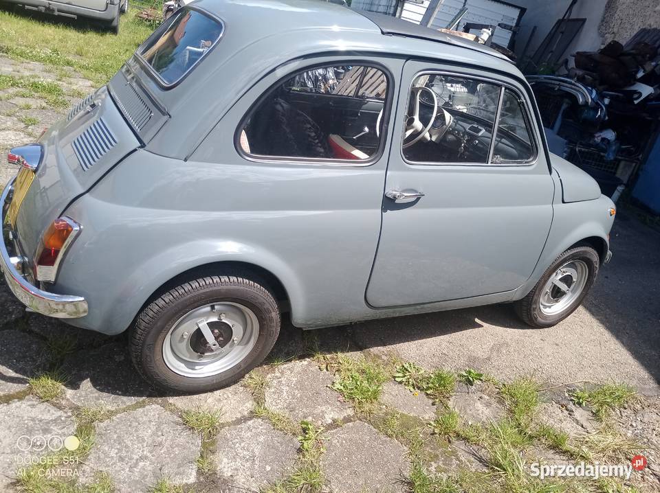 FIAT 500 F zabytek śląskie Cieszyn