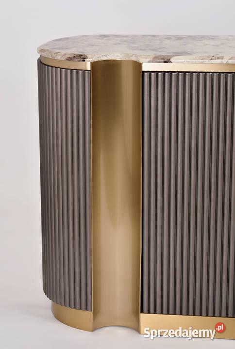 Komoda złota Nutris Glamour Premium 158x40x88 Golkowice