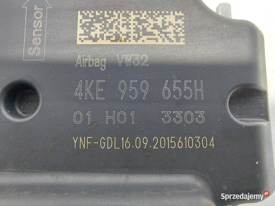 Audi Q8 ETRON sensor moduł centralka airbag