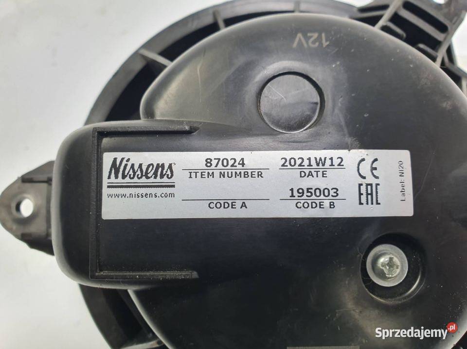 WENTYLATOR KABINOWY RENAULT MASTER II Lipno sprzedam