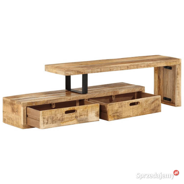 Stolik pod telewizor lite drewno mango WM351779 Warszawa