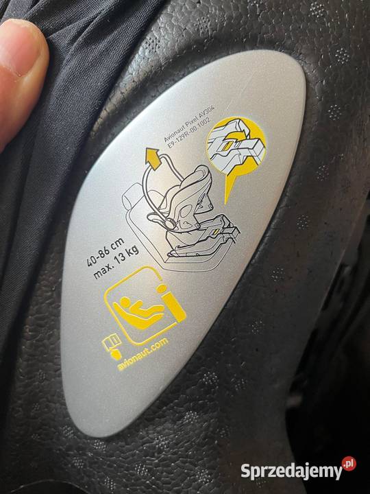 Avionaut Pixel 013 lekki fotelik bezwypadkowy 0 - 13 kg Krzynowłoga Mała