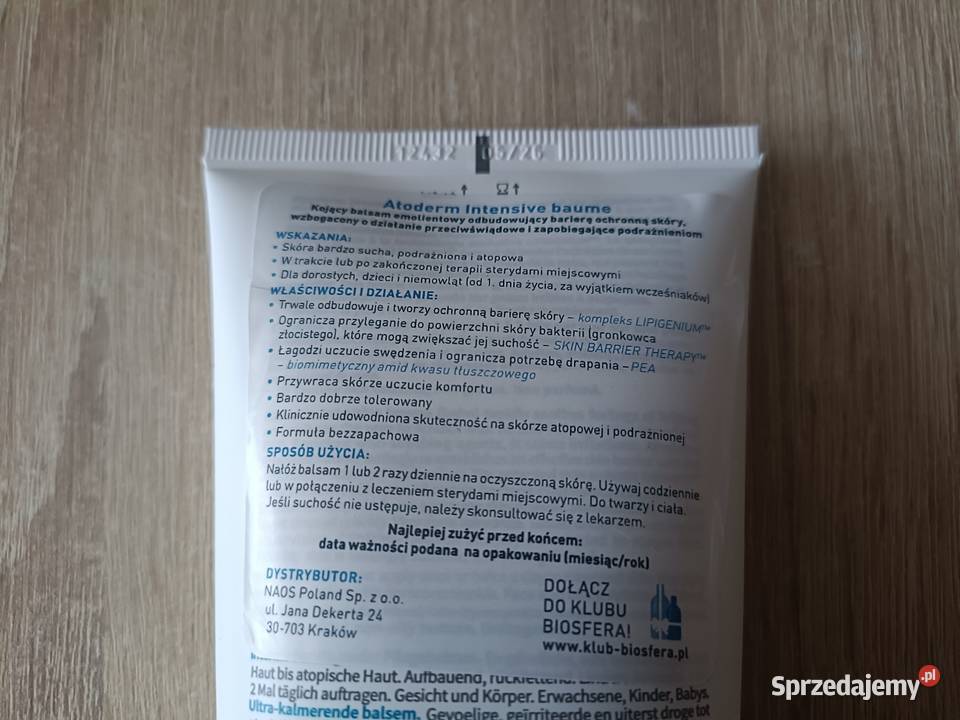 Bioderma Atoderm Intensive Baume balsam 200 ml pomorskie Kwidzyn