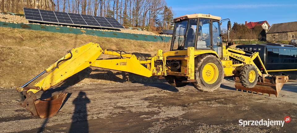 Koparko ładowarka KOMATSU WB93R 4x4 Krokodyl nie Chełmiec sprzedam