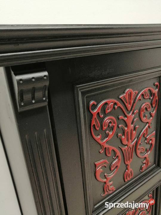komoda drewniana vintage orientalna Radomsko