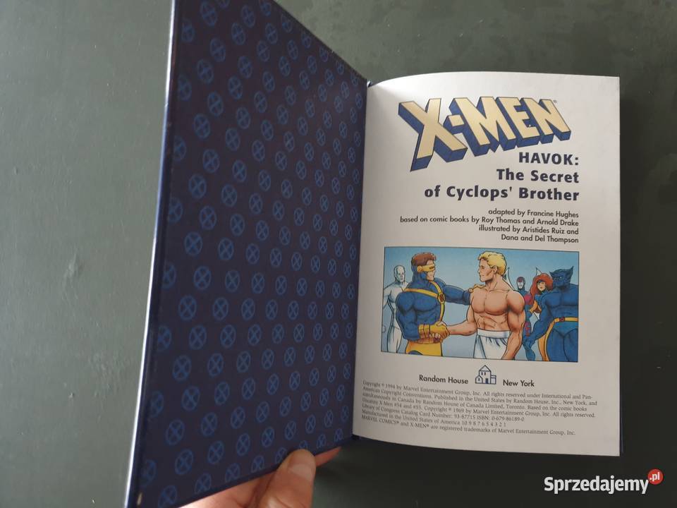 Havok The Secret of Cyclops Brother Marvel Gdynia