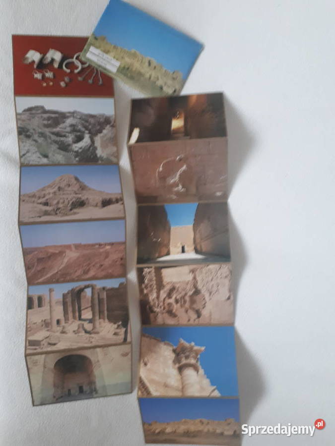 Kolekcja pocztówek z Hatra i Ashur Irak Rarytas Gliwice