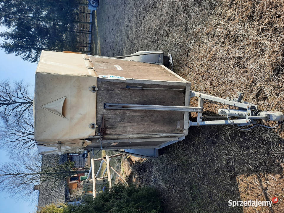 Przyczepa do przewozu koni WESTERIA VT 135 DMC 1100kg Dzbądzek