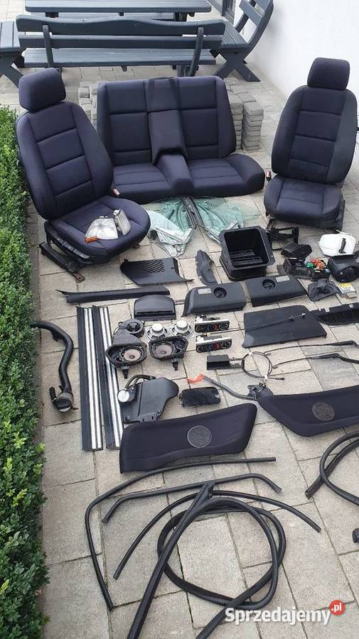 Fotele kanapa BMW E36 Cabrio części Lusowo