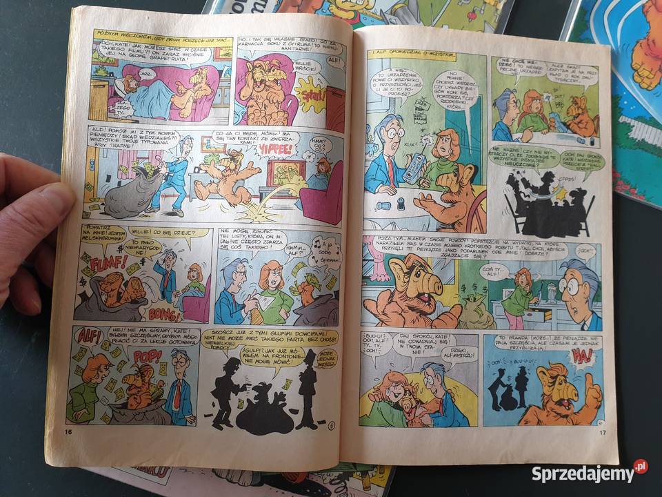 Alf zestaw 4 komiksów wydawnictwo TMSemic Gdynia sprzedam