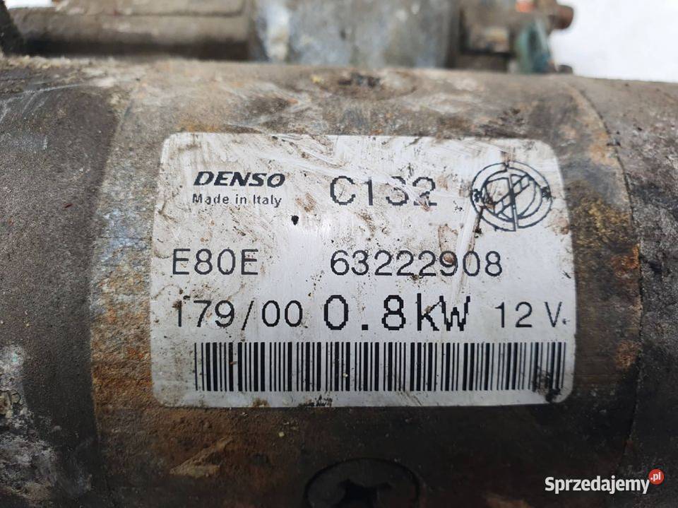 ROZRUSZNIK FIAT SEICENTO 63222908 Pozostałe Lipno