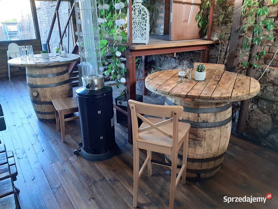 Beczka dębowa drewniana solidna skrzynie blaty Gdańsk