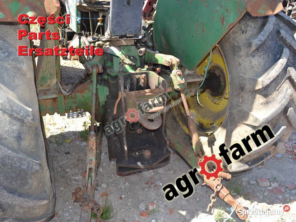 John Deere 1640 części silnik skrzynia biegów Byków