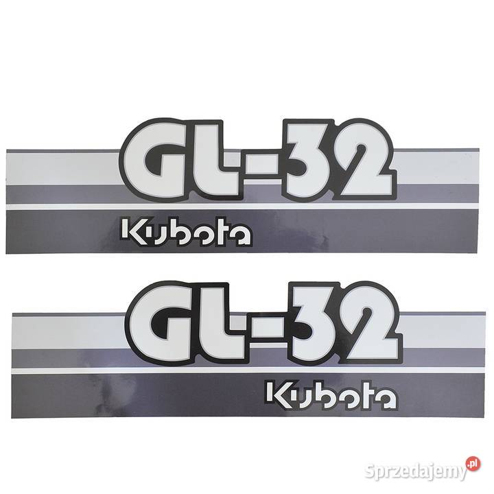 Naklejki Kubota GL32 podkarpackie