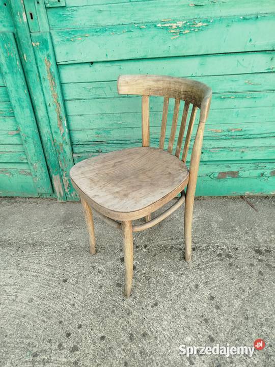 Krzesło gięte Thonet Radomsko z PRL Opole