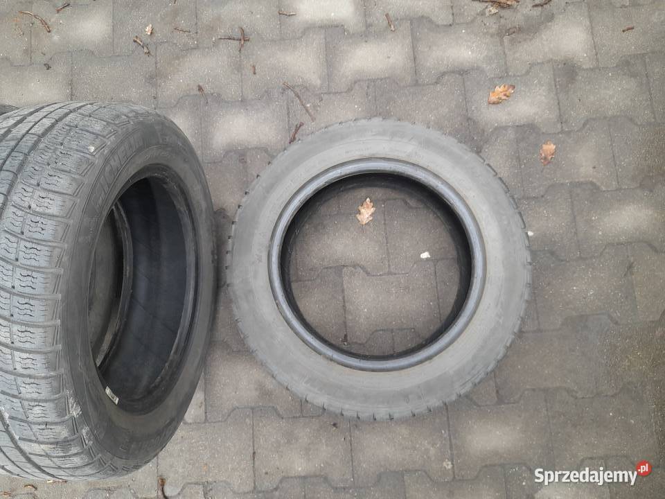 Sprzedam 4 używane opony zimowe Michelin osobowe Opony Ziębice sprzedam