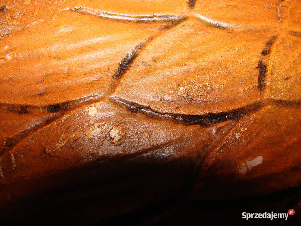 SOWY duża terakotowa płyta