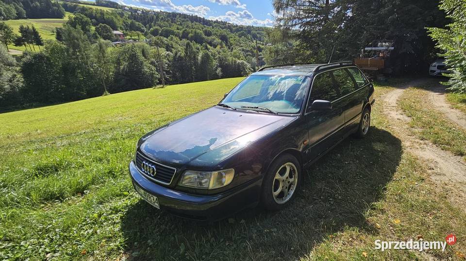 Legendarne Audi A6 c4 diesel 25 quatrro nieuszkodzony Samochody osobowe Nowy Sącz sprzedam