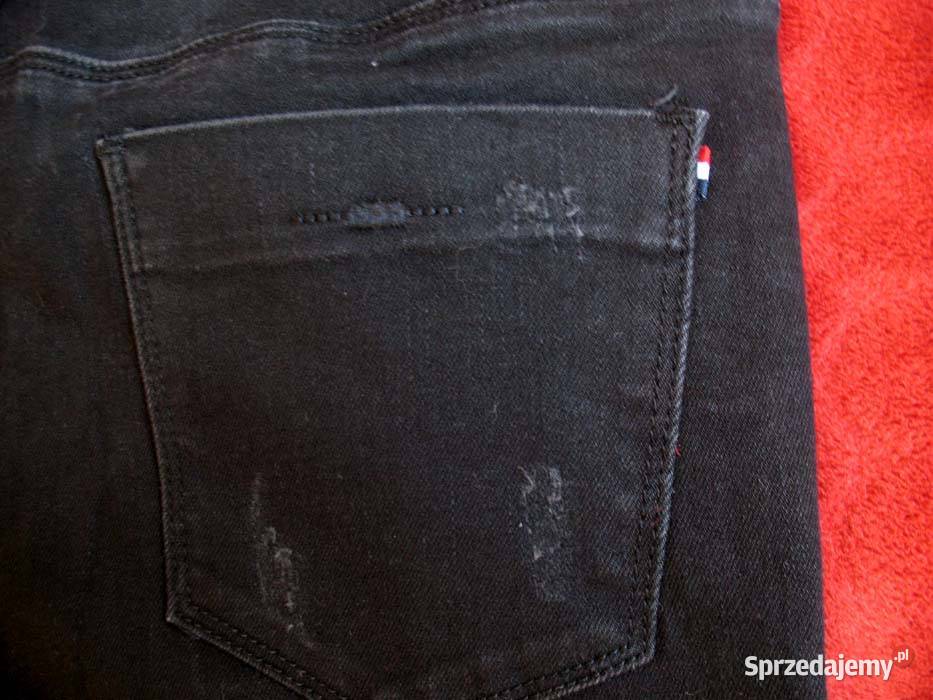 Spodnie damskie jeans czarne 34 36 biodra 8696 mazowieckie Siedlce