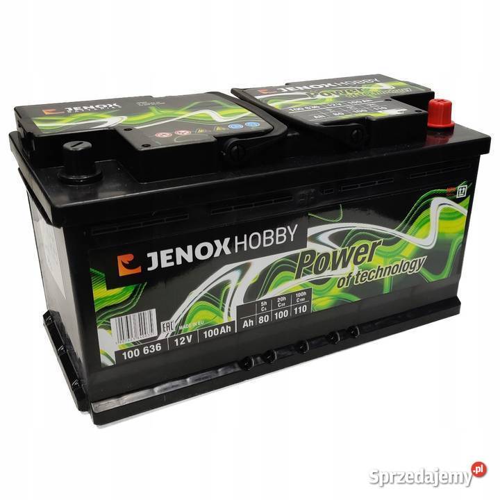 Akumulator Jenox Hobby 100Ah głębokiego podlaskie