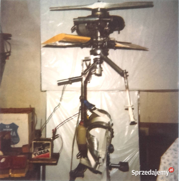 Helikopter plecak experimentalny projekt Pozostałe Gryfów Śląski