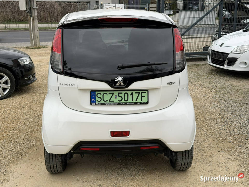 Peugeot iOn Zarejestrowany w Polsce Częstochowa