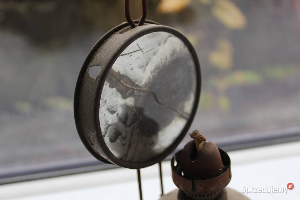 Stara Lampa Naftowa Z Lustrem Kaganek Domowa 5 Bielsko-Biała sprzedam