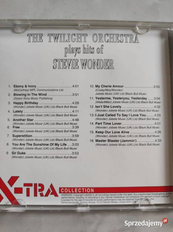 The Twilight Orchestra Plays Hits Of Stevie Kielce