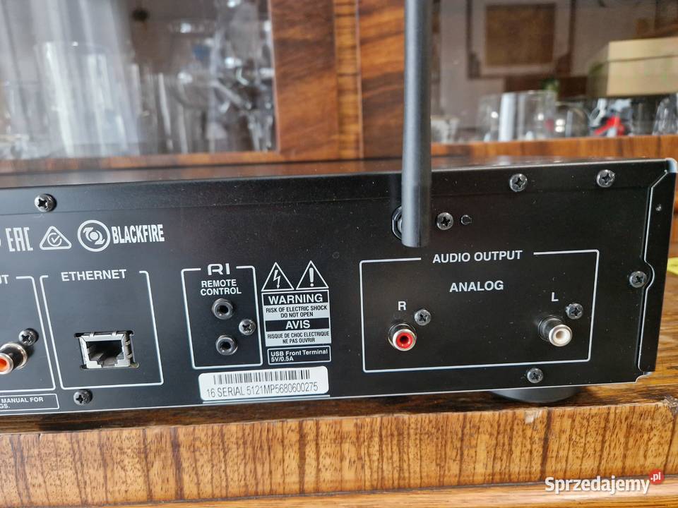 Onkyo NS6130 streamer audio z WiFi Spotify Tidal Odtwarzacze CD i MD Wrocław