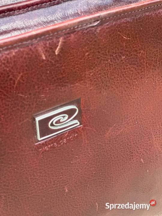 Teczka Pierre Cardin Vintage stan idealny 100 żółty/złoty mazowieckie Warszawa